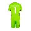 Maillot de Gardien Real Madrid Thibaut Courtois 1 Domicile 2023-24 Pour Enfant